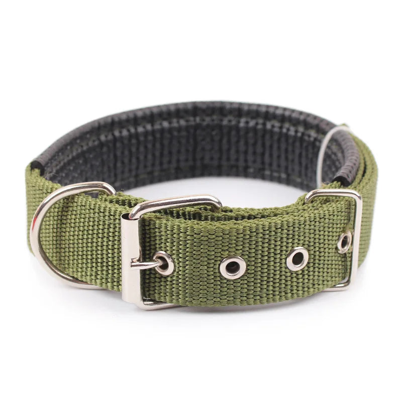 Collar de nylon cómodo para perros en diferentes tallas