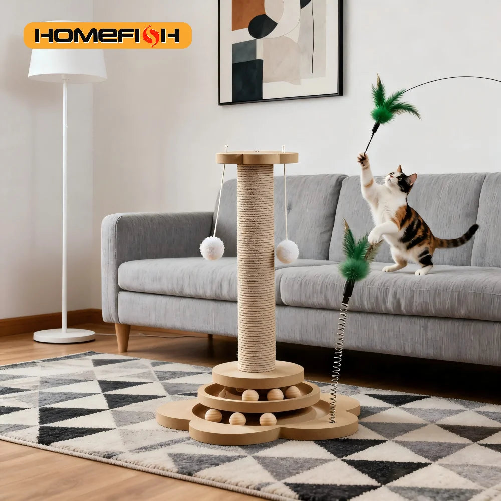 Rascador de sisal para proteger muebles