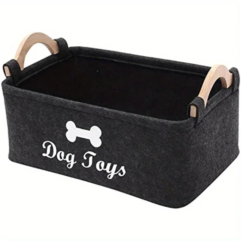 Caja Organizadora de Juguetes para Mascotas
