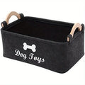 Caja Organizadora de Juguetes para Mascotas