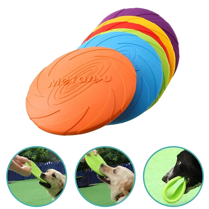 Frisbee flexible de TPR para perros de ThePetShopFun