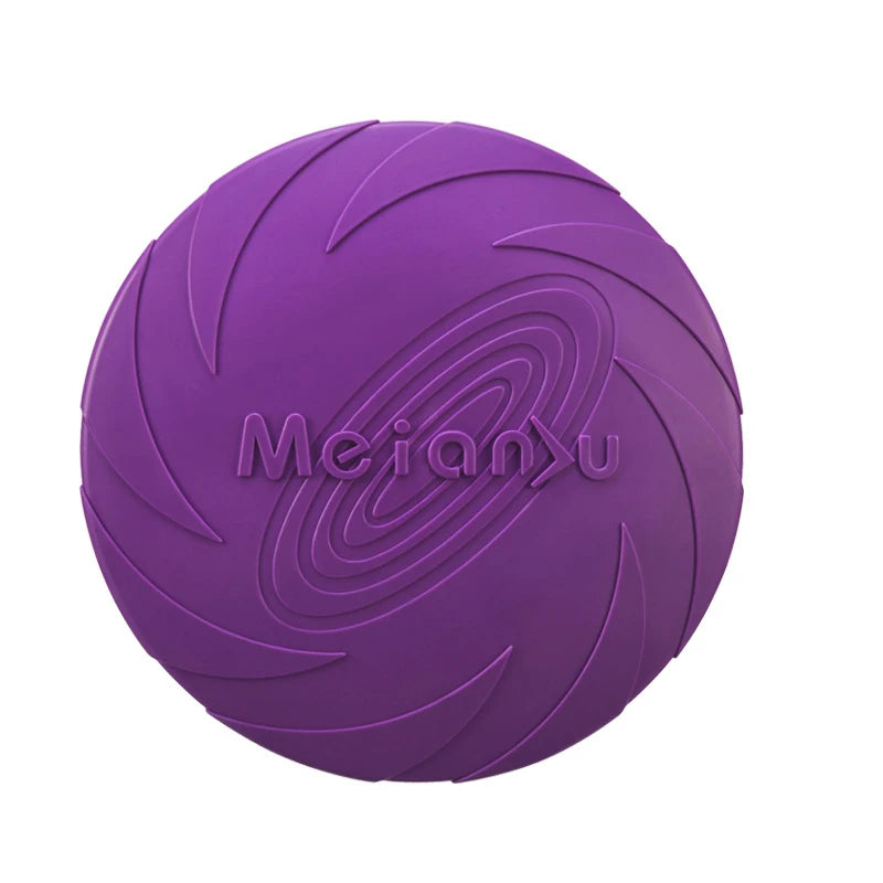 Disco mordedor flexible para perros
