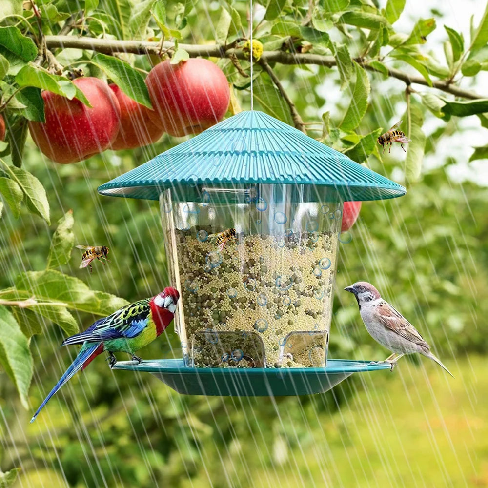 Accesorio de alimentacion para aves pequenas y medianas
