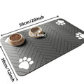 Alfombrilla Absorbente para Comedero y Bebedero
